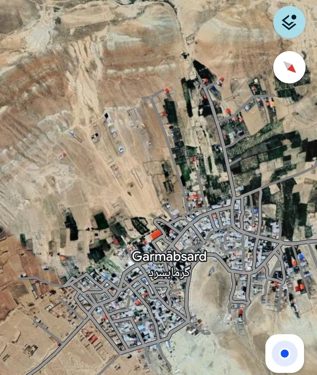 فروش یک زمین داخل بافت روستای گرمابسرد ۱۶۰۰ متر