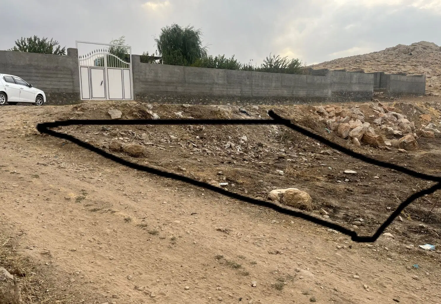 زمین مسکونی 500 متر