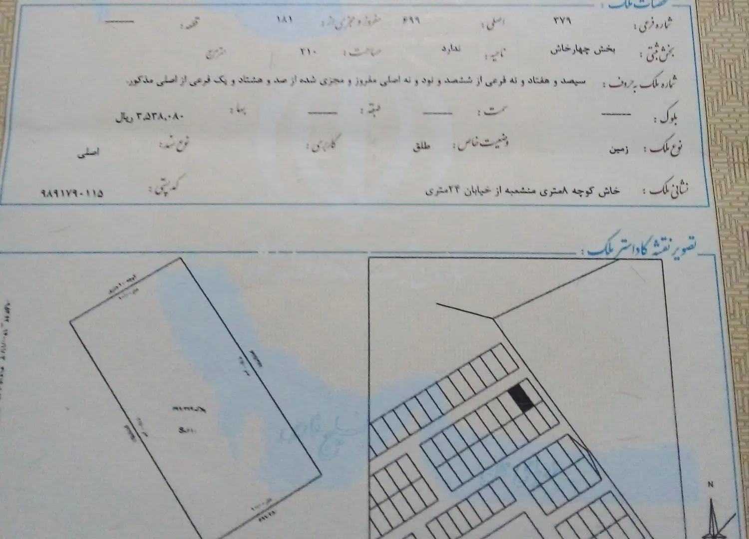زمین سند تک برگ