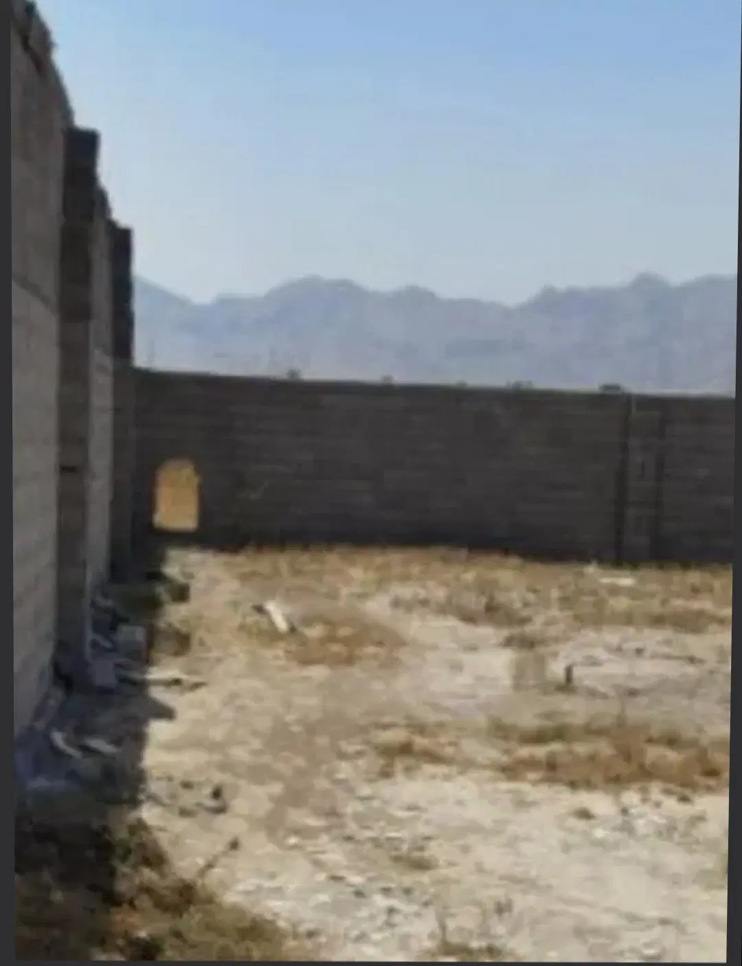 زمین 240 متری 4 دیواری