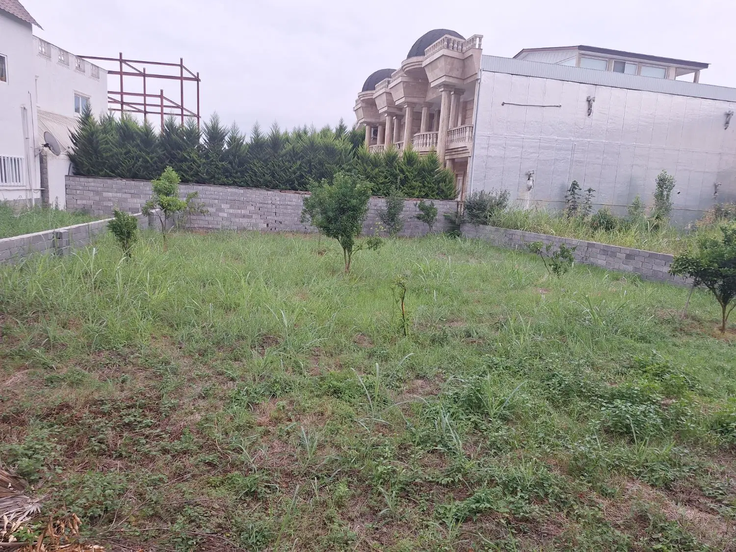 زمین در نور چمستان شهرک باغ بهشت