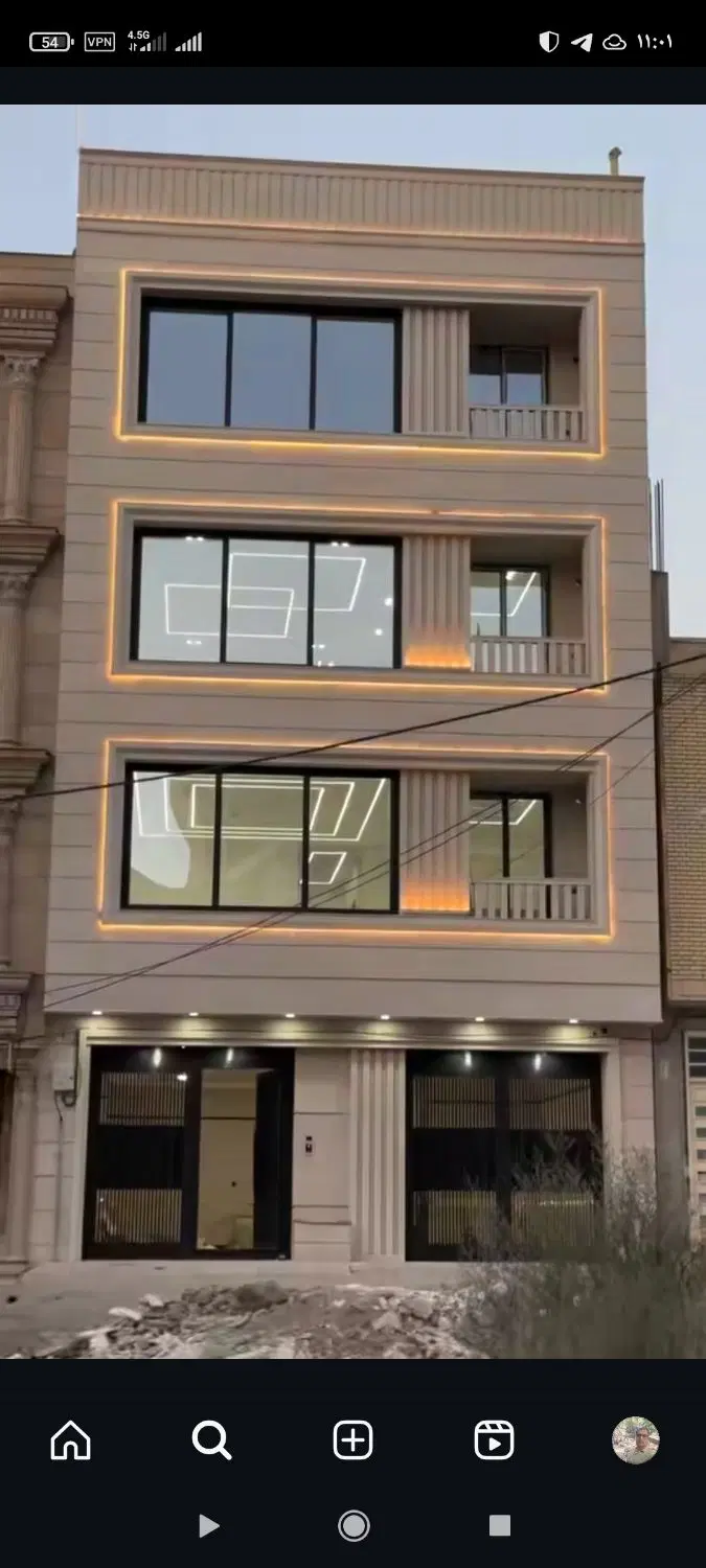 ویلایی کلنگی ۱۰۰متری دونبش چمران شرقی