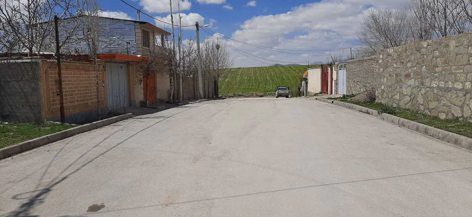 زمین مسکونی چهار دیواری نوبران