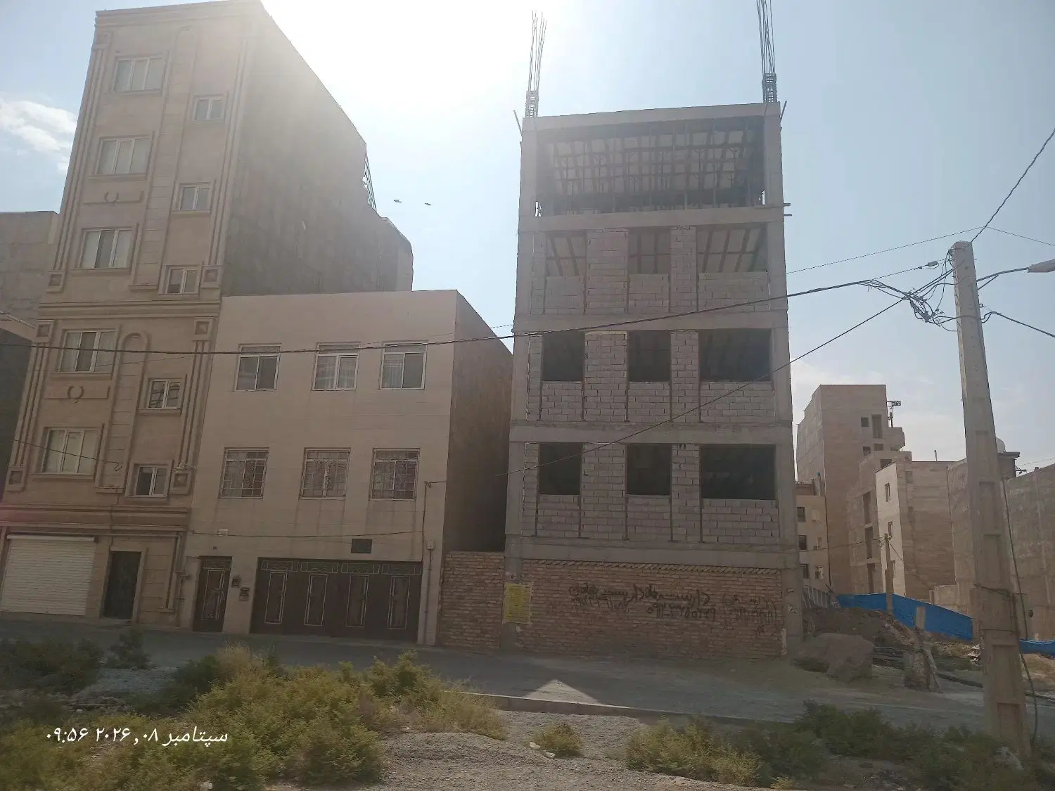 آپارتمان۱۲۵م۳خوابه تک واحدی