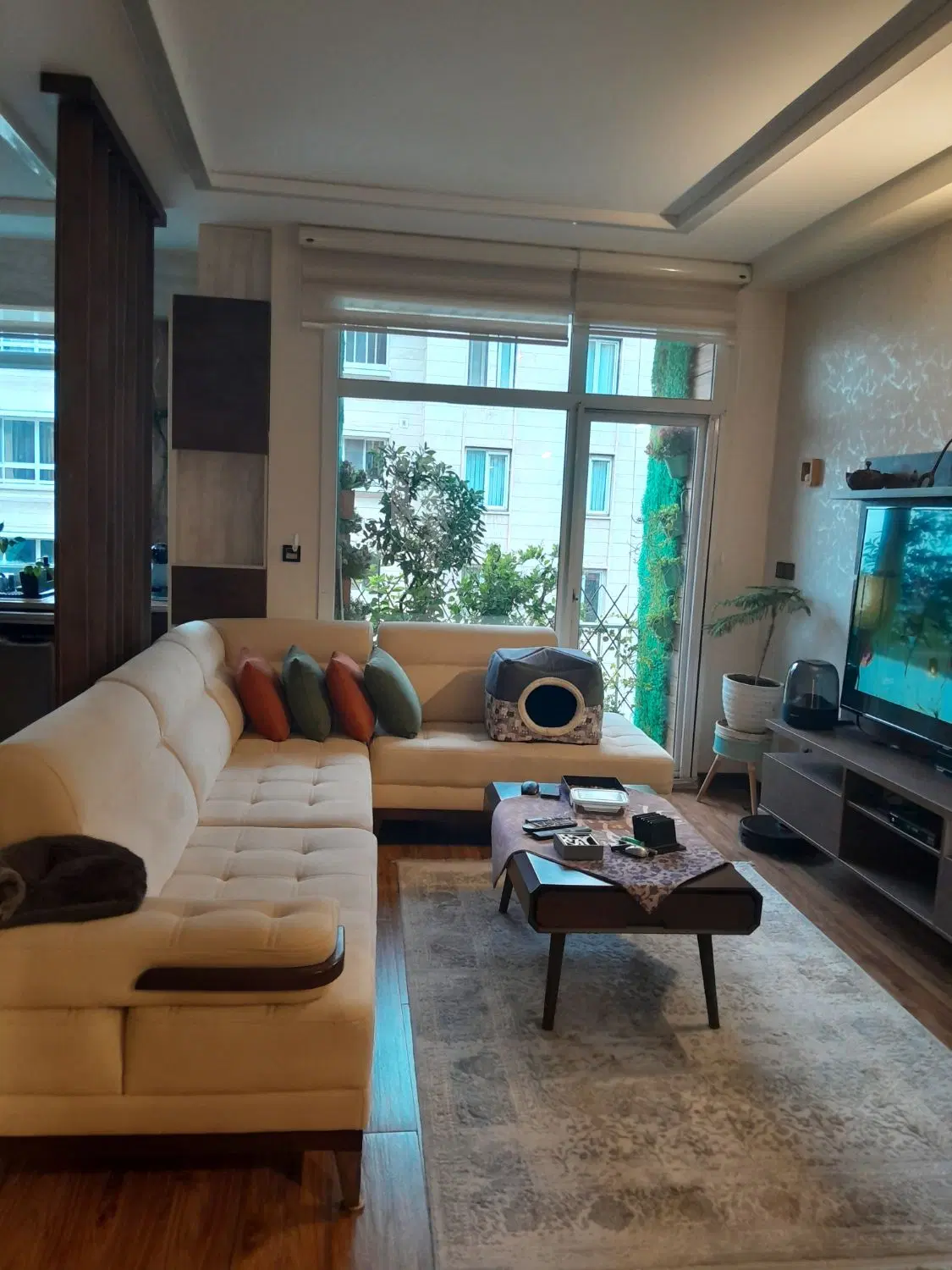 ۸۶متر۲خوابه تکواحدی با پارکینگ