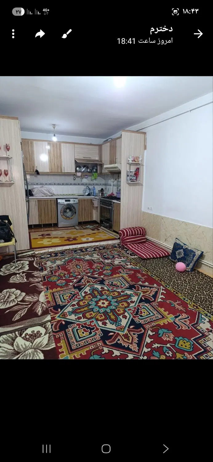حیاط 50متری