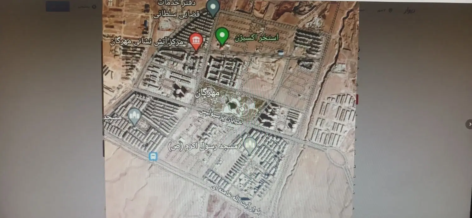 زمین مهرگان 300متری .بلوک8