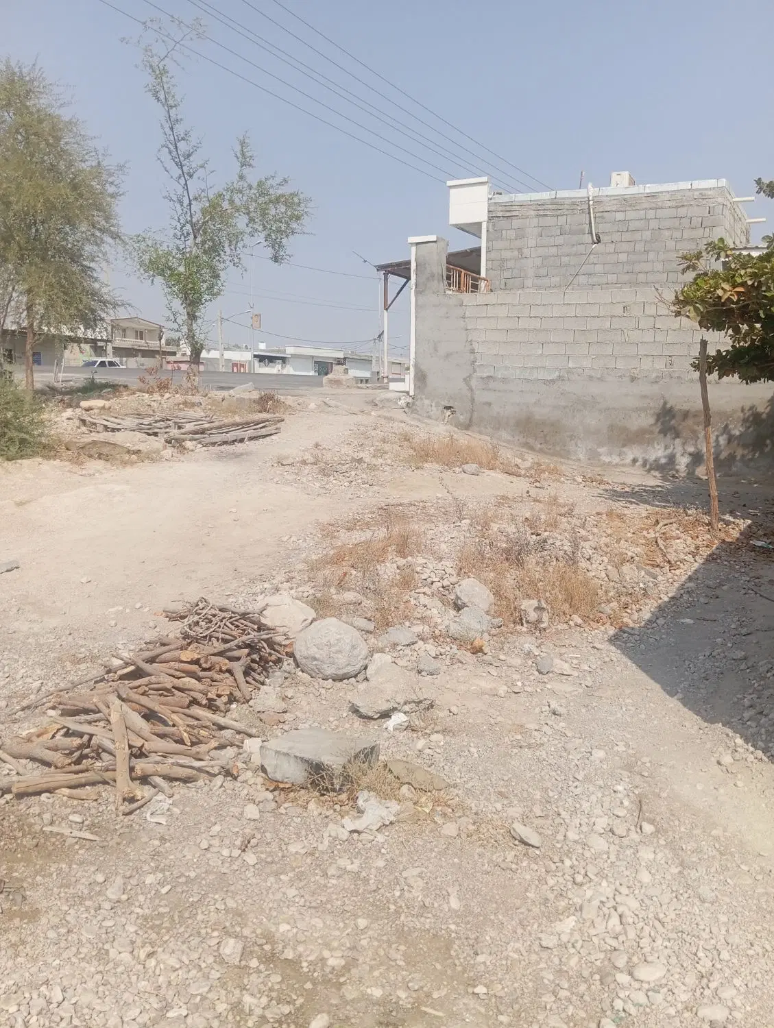 فروش زمین تجاری به ابعاد ۲۵متر ۵در۵مخصوص مغازه