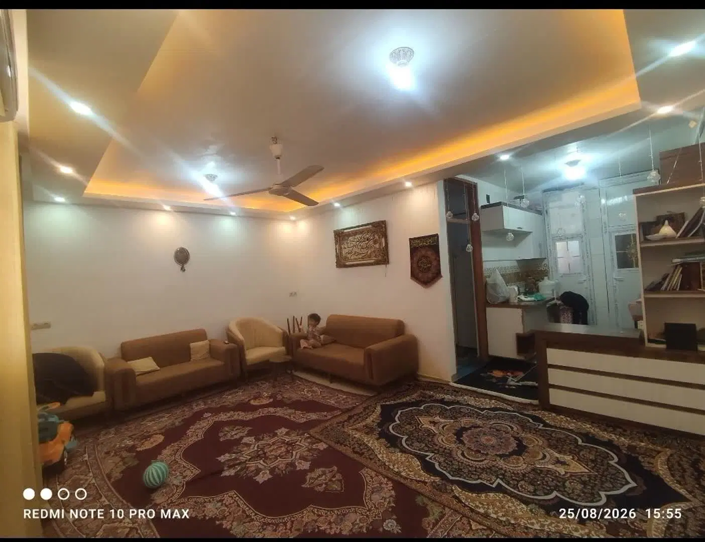 رهن کامل بالاخانه ۵۵متری کوی مدرس