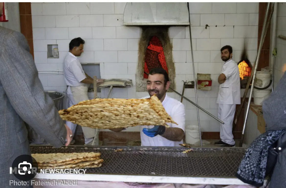 یک باب سهمیه دولتی سنگک پزی