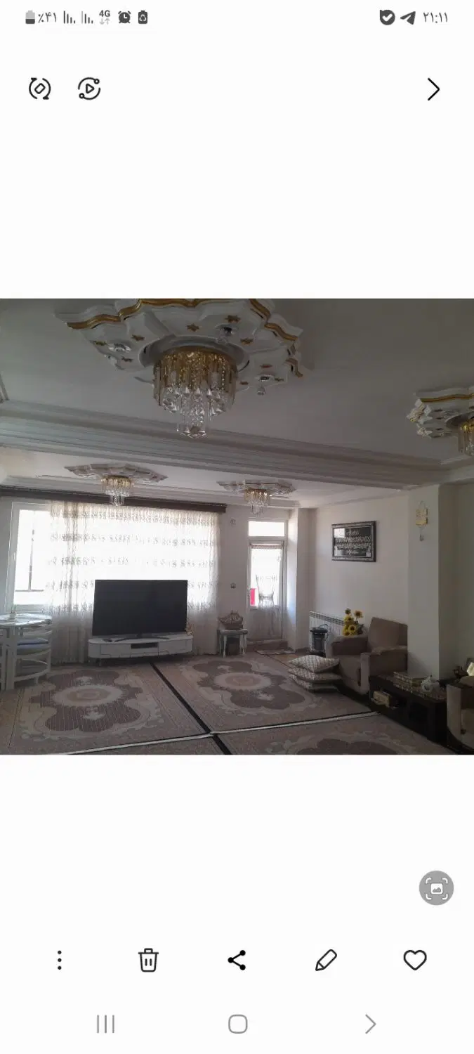 اجاره واحد آپارتمانی فول امکانات  شهرک ساحلی
