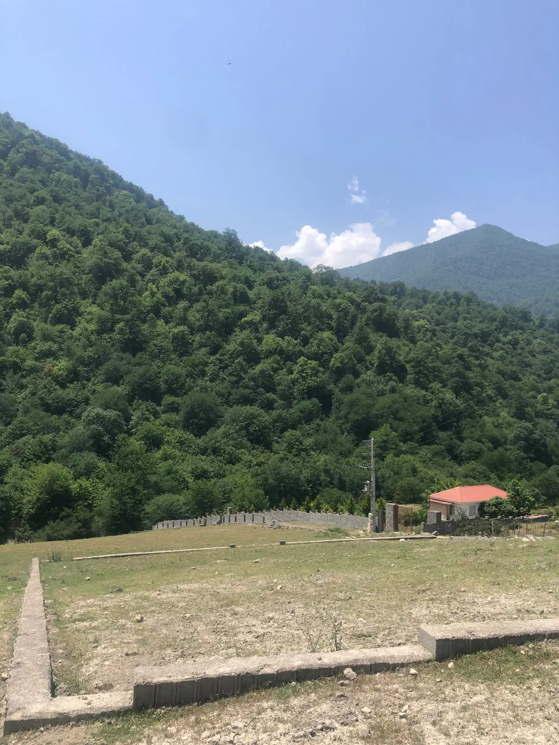 1000 متر زمین روستای میانرودبار