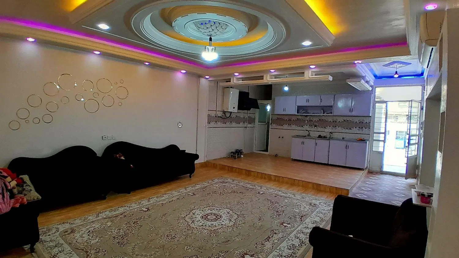 طبقه بالا خانه نوساز تمیزوشیک