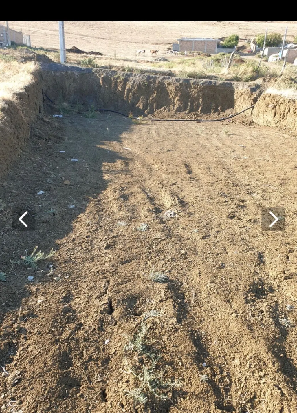 زمین ۱۵۳ متری روبروی قبرستان میر عزیز