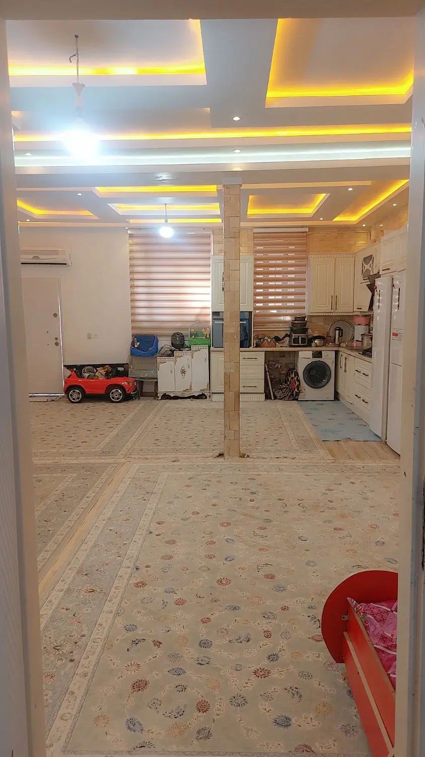 دو طبقه ویلایی سی متری پژوهنده بنفشه معاوضه و فروش