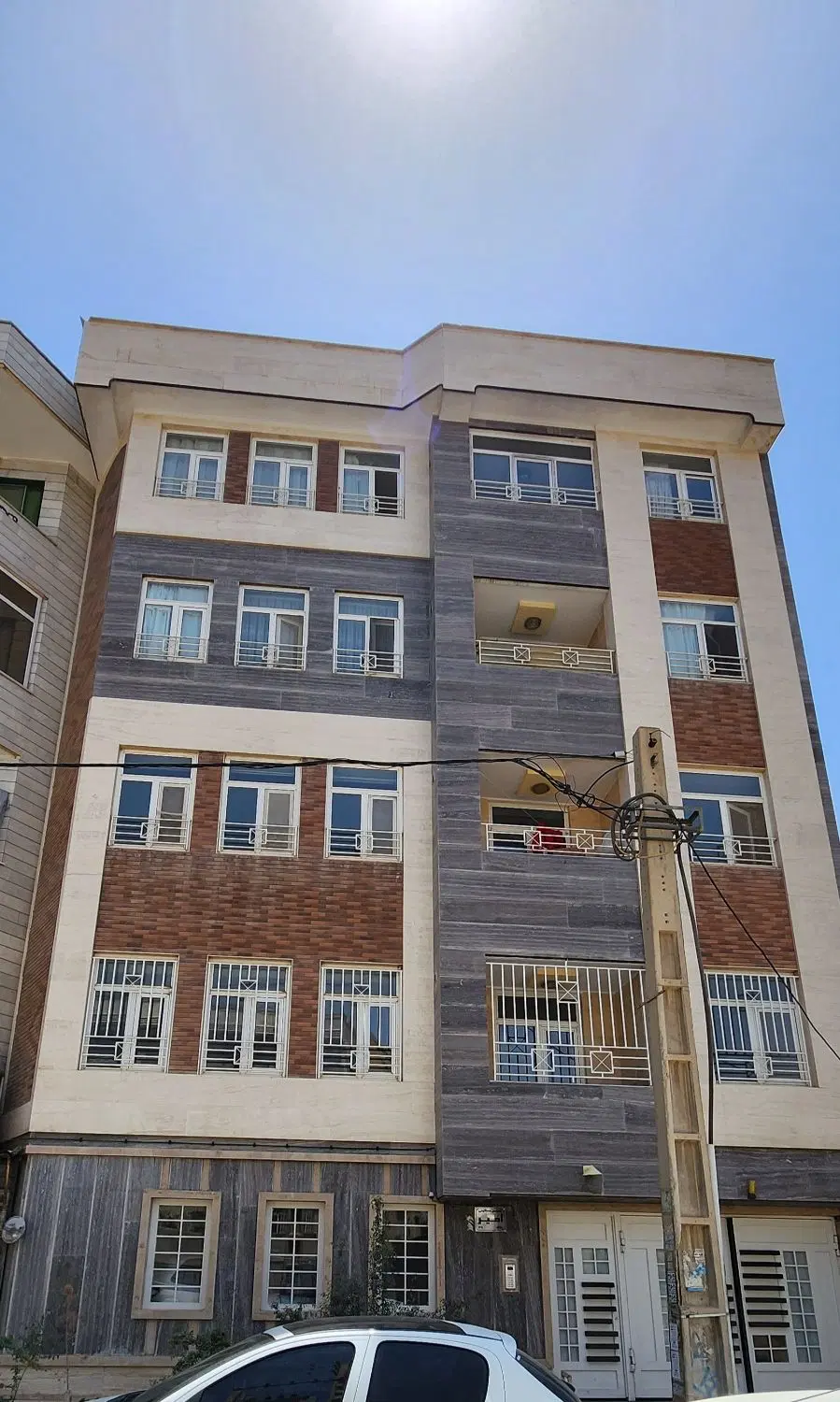 ۱۰۵ متر باغستان جنوبی آفتاب