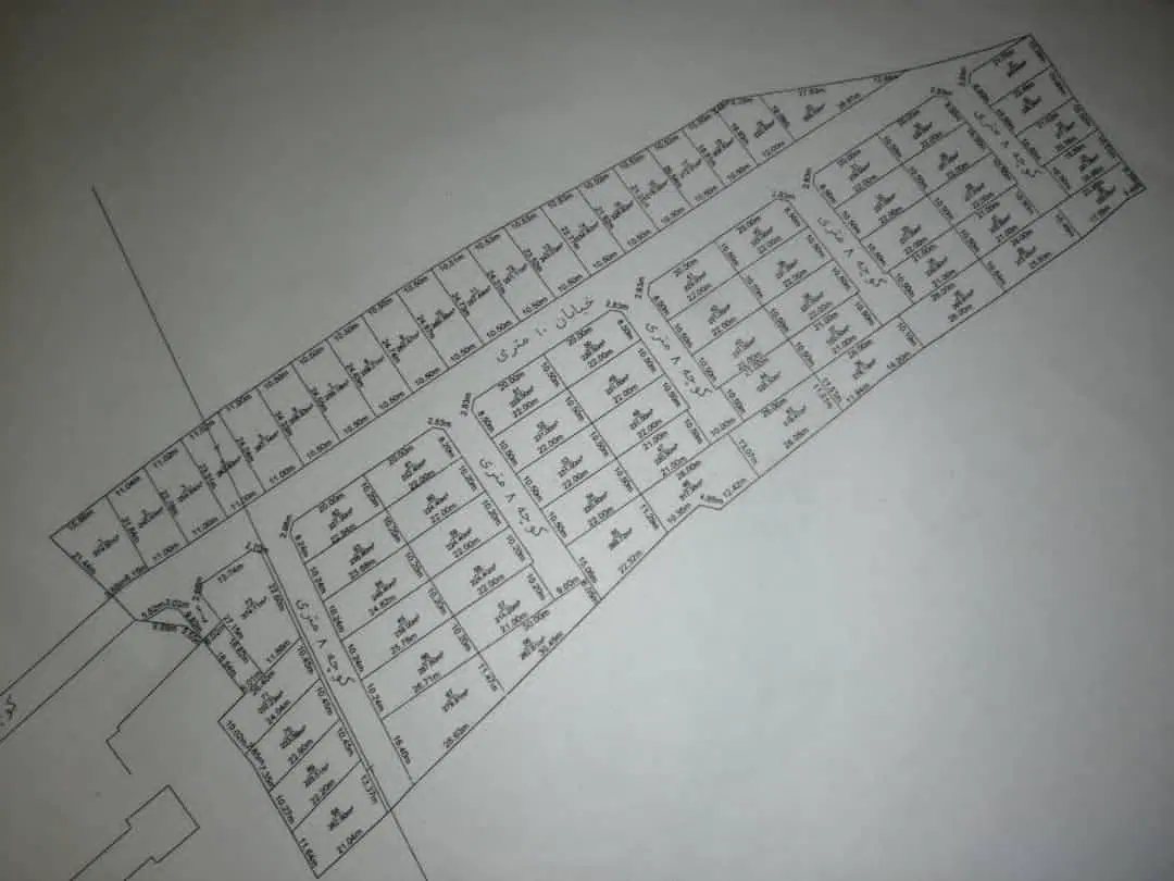فروش 231متر زمین مسکونی
