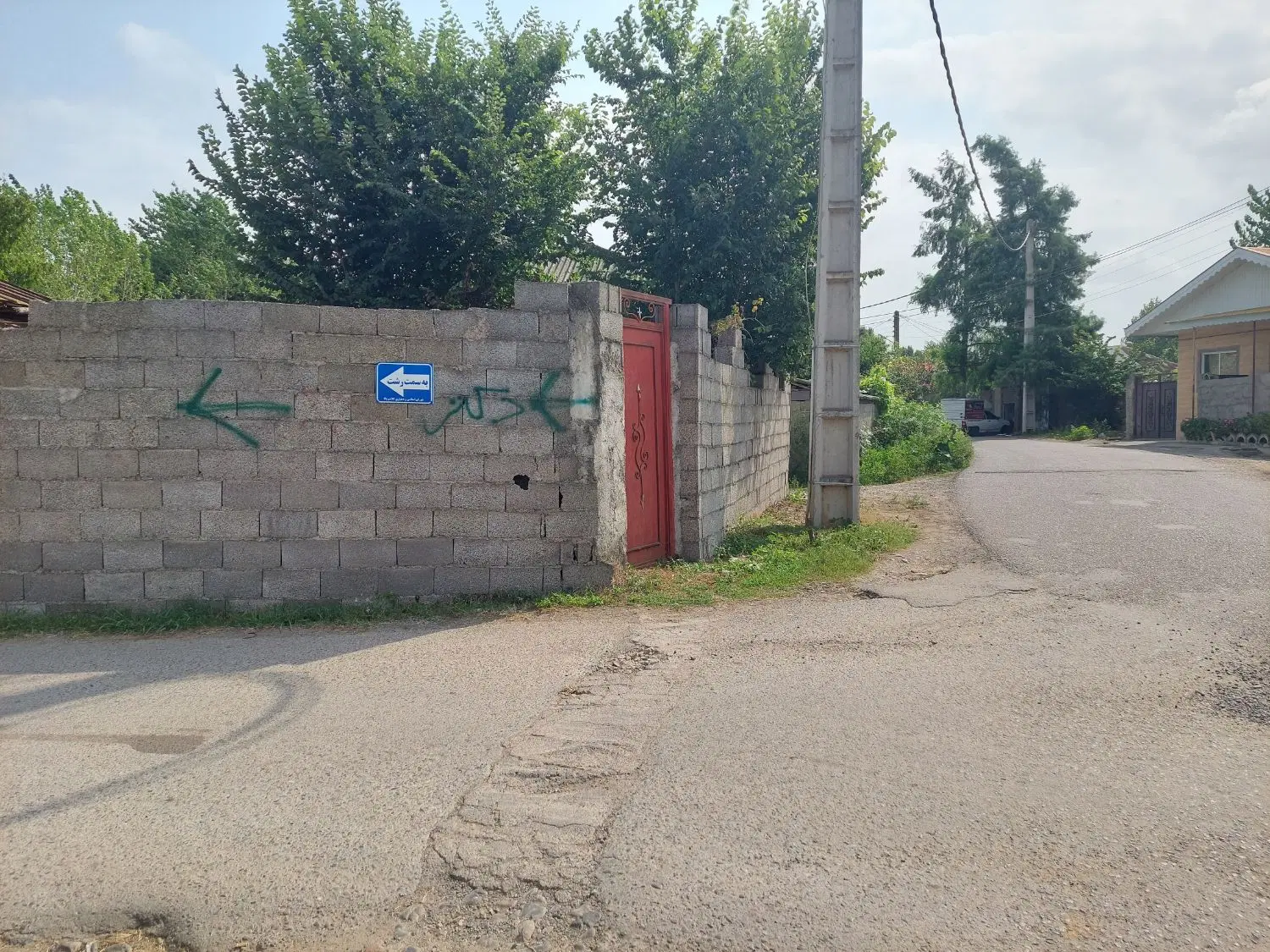 زمین به متراژ ۱۱۹ متر