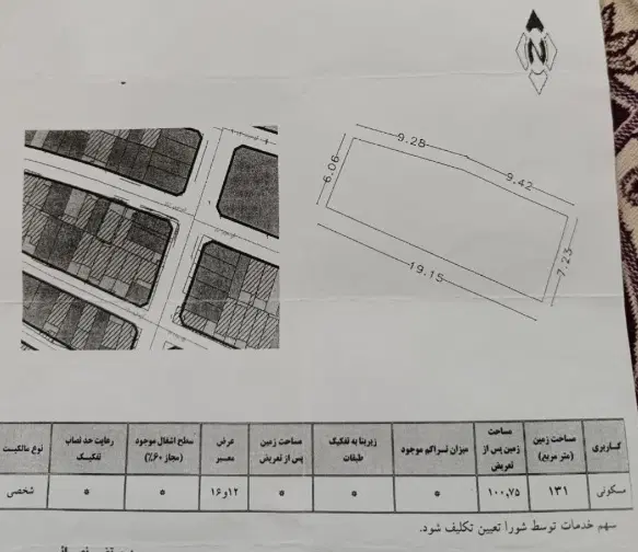 ۱۰۱ متر زمین دوبر، سرِ توحید و جنت حاجی آباد
