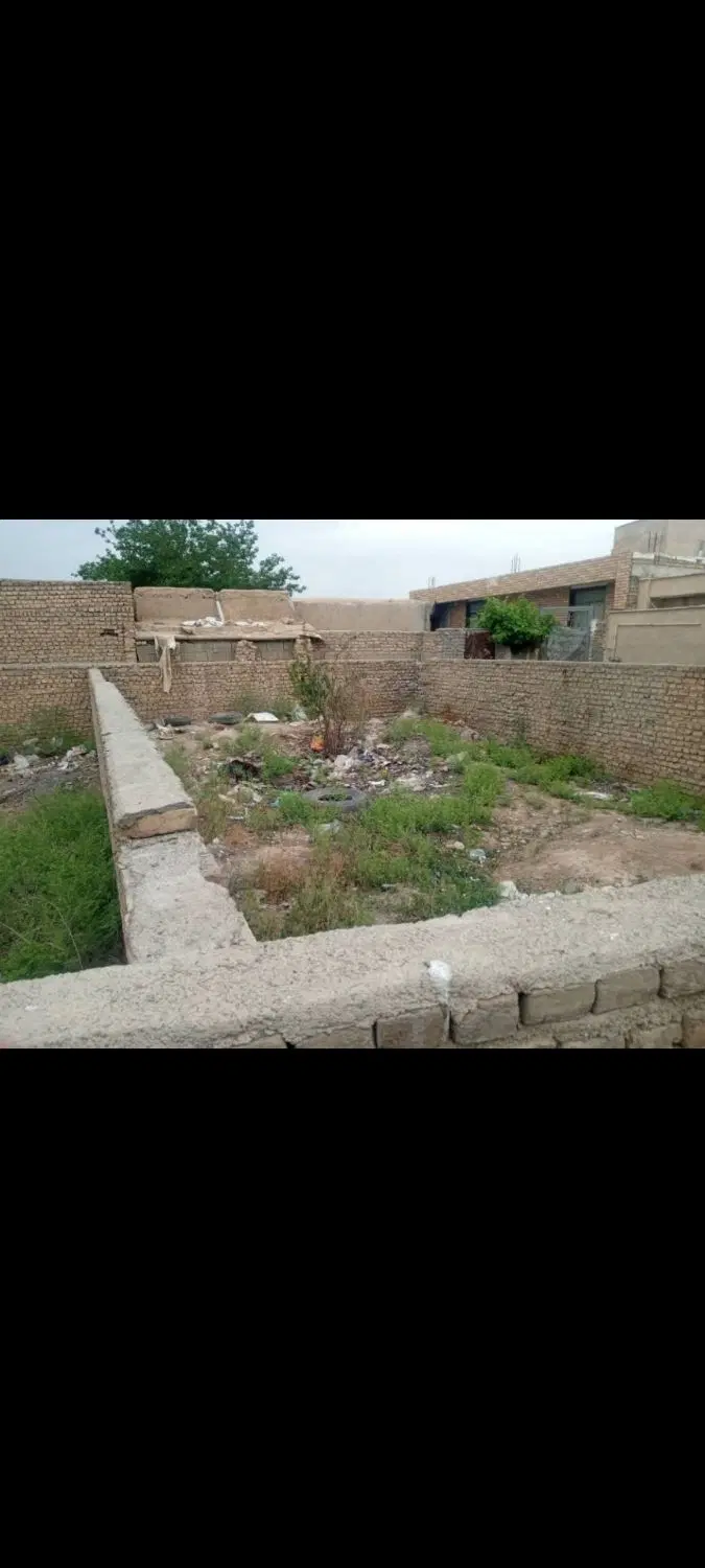 98زمین مسکونی دورچین شده،دوکله
