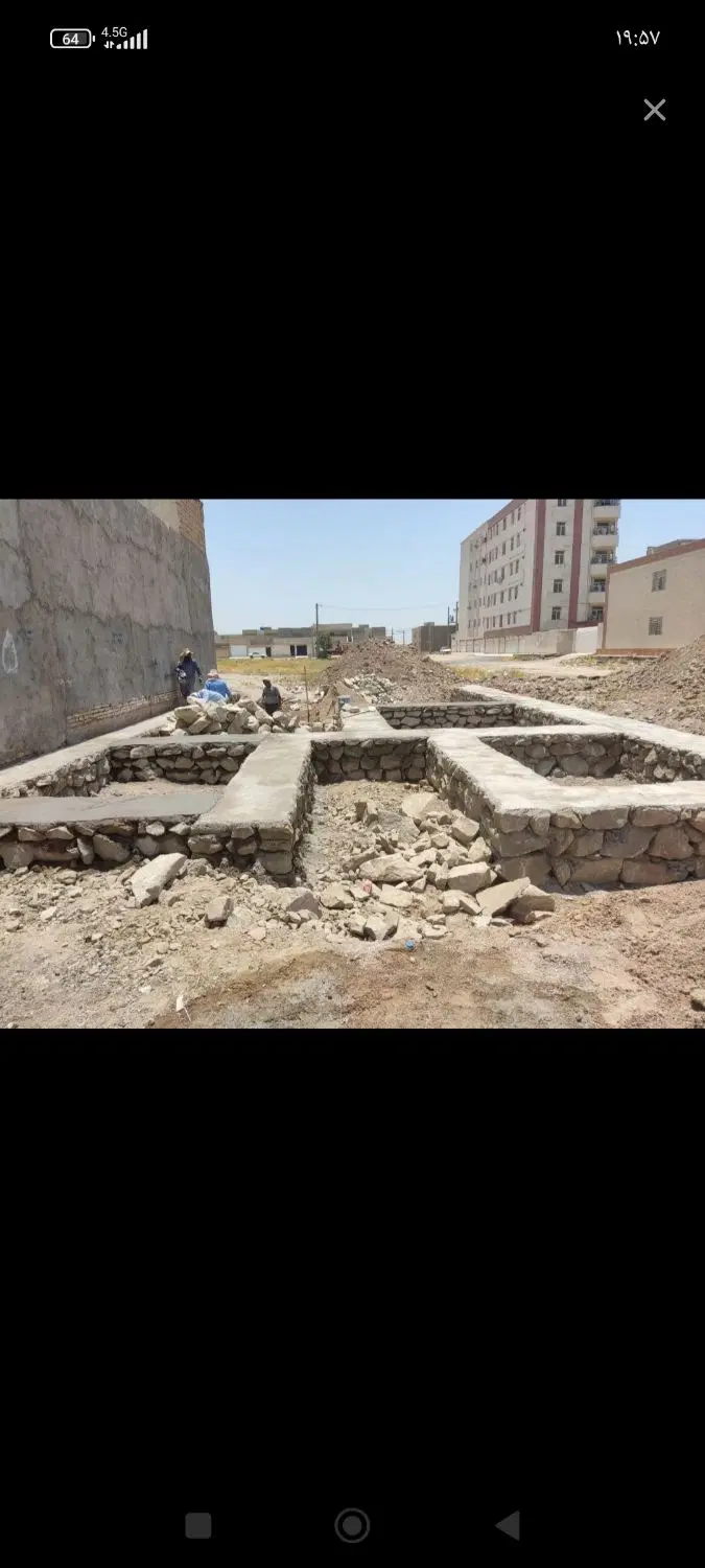 زمین ۲۰۱متری مسنی شده مالشنبه
