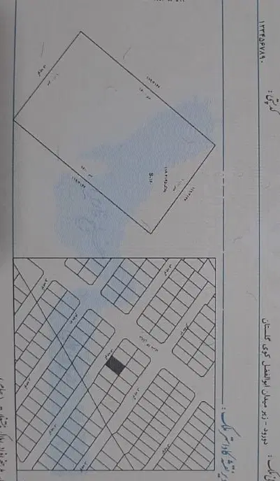زمین سه دانگ گلستان سنددار