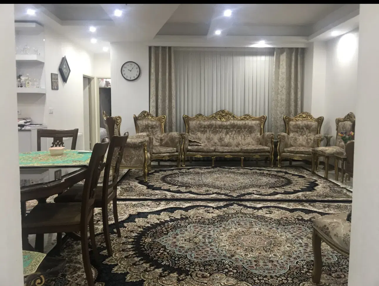 پارتمان ۱۰۲ متر  دو خواب خوش نقشه