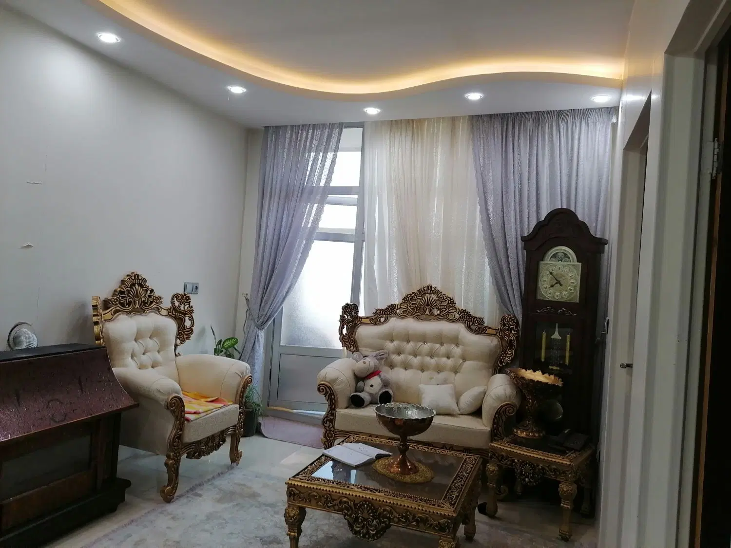 تهاتر آپارتمان با باغچه