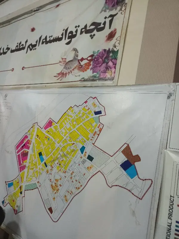 زمین مسکونی به متراژ ۱۵۴ متر در طرح هادی روستا
