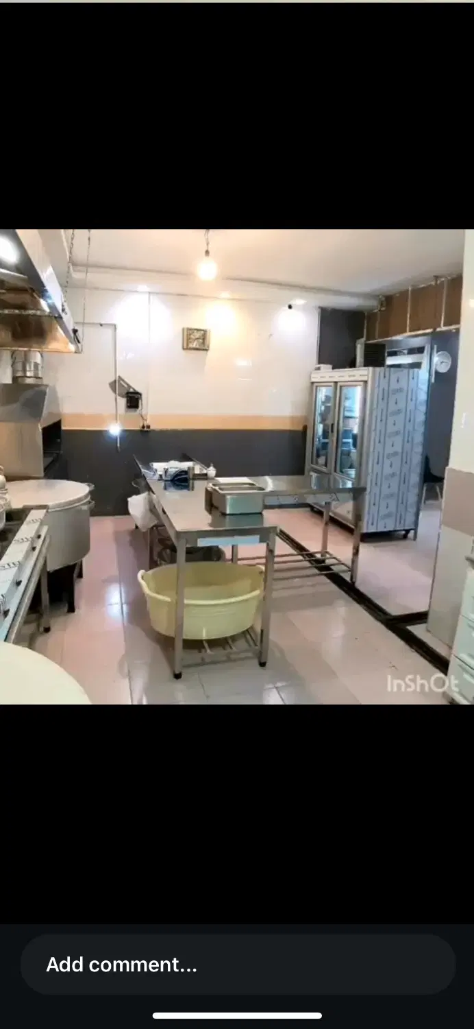 فروش یک باب مغازه زیباشهر زیر زمین (رستوران)