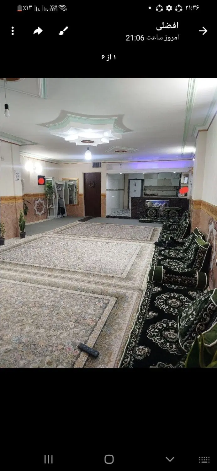 یک واحد آپارتمان ۱۰۰متری