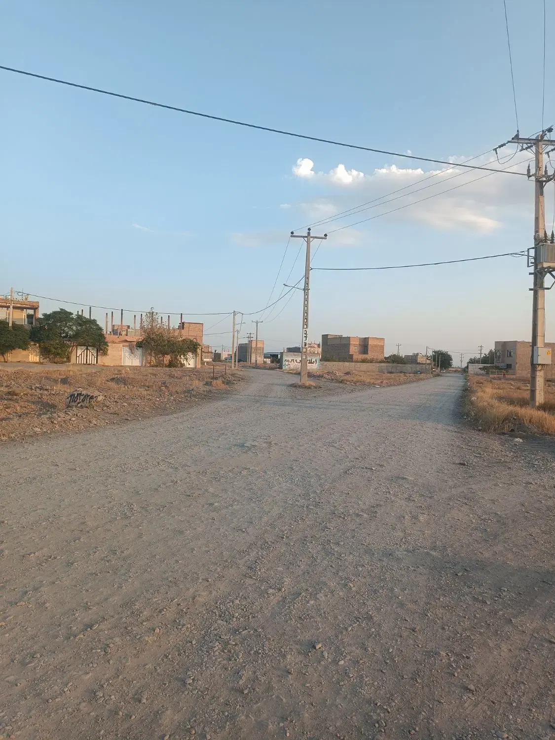 زمین درشهرک  نور شرقی