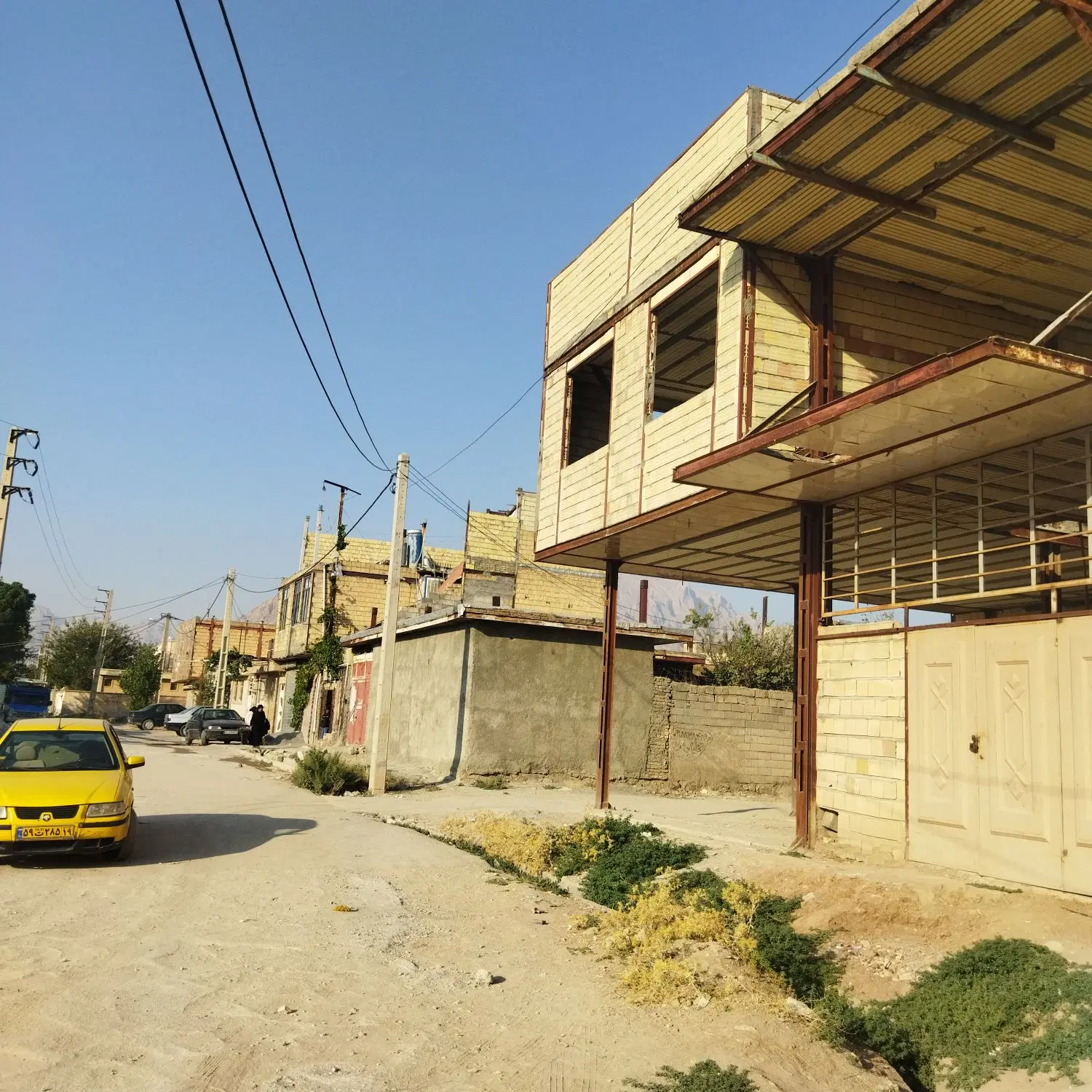 دهپهن بر خیابان خانه ومغازه تجاری و مسکونی