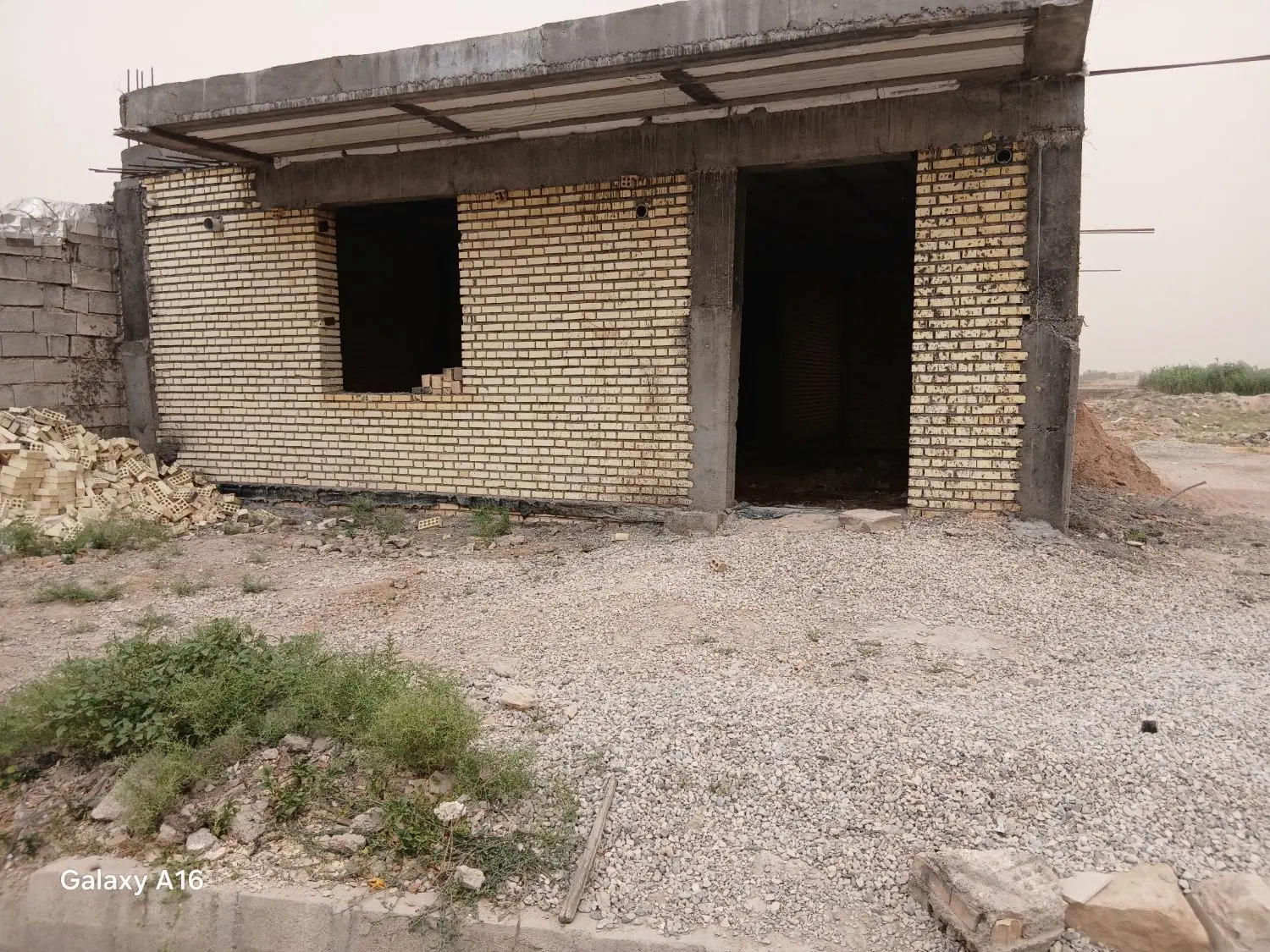 منزل مسکونی نیمه ساخته