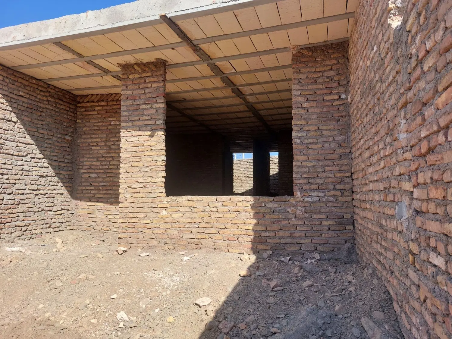فروش مرحله سفت کاری روستای ده شیخ قیمت مناسب