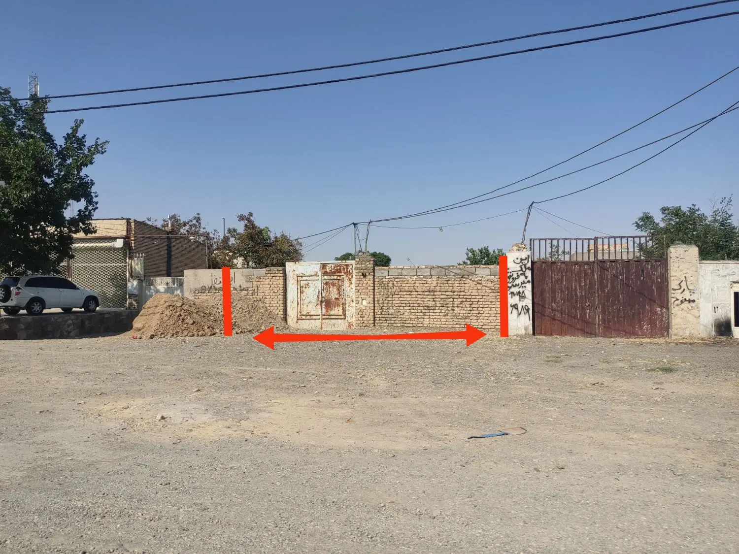 یک قطعه زمین در روستای سلوگرد ۱۱۰ متر
