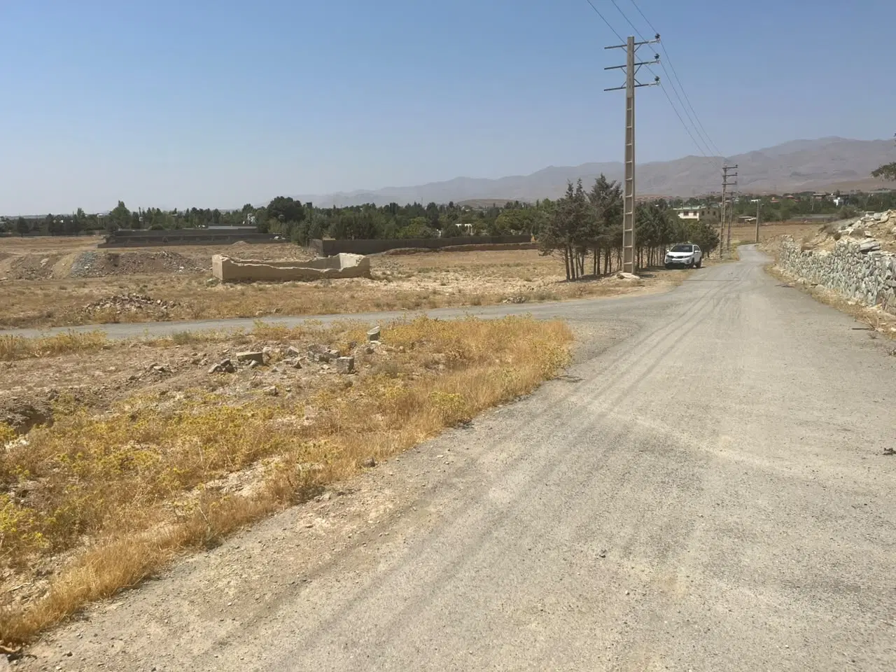 زمین 400 متری کوهسار
