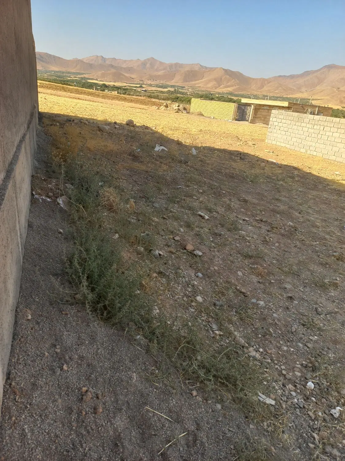 یک قواره زمین مسکونی تنگ افتاده با کوچه ۸ متری