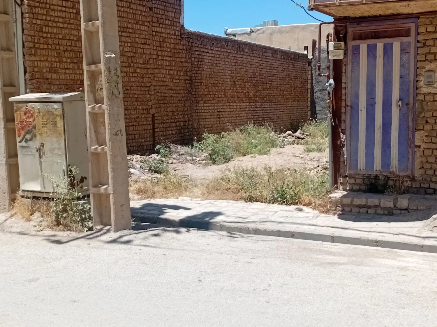 زمین تجاری جلوی خیابان اصلی جزایری