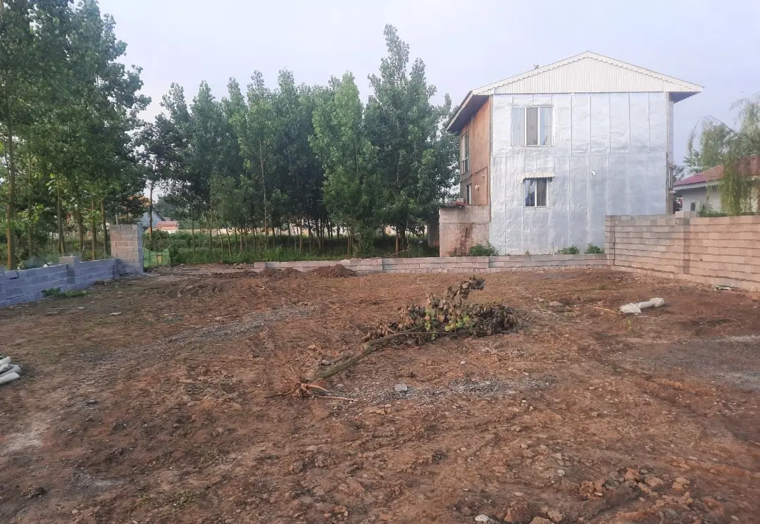 ۴۸۵مترمسکونی نزدیک گلسار رشت کنار رودخانه آب تمیز