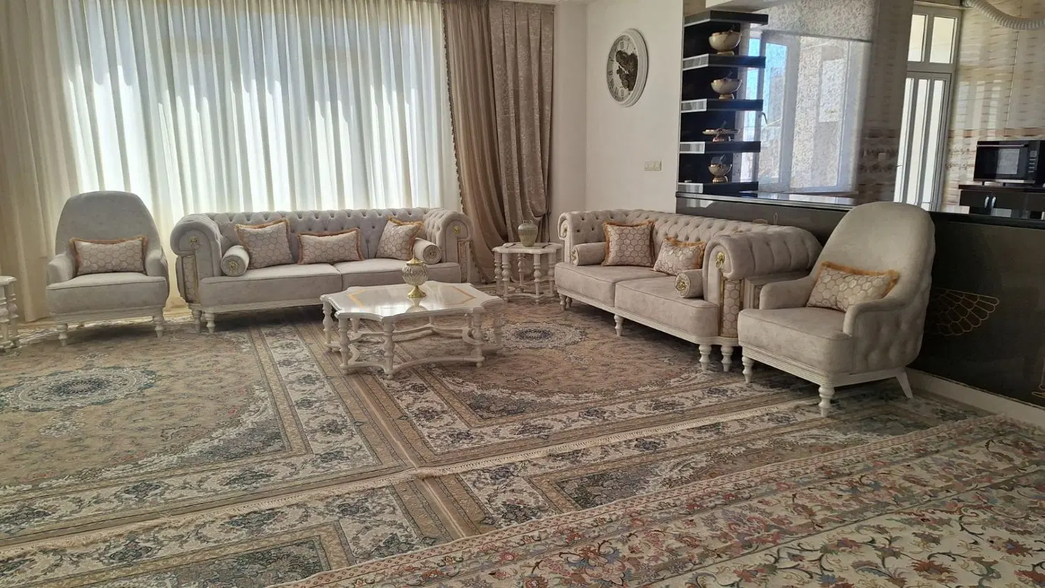 رهن اجاره خانه ۱۳۰متری  شهرک الهیه چغامیرزافاز۲