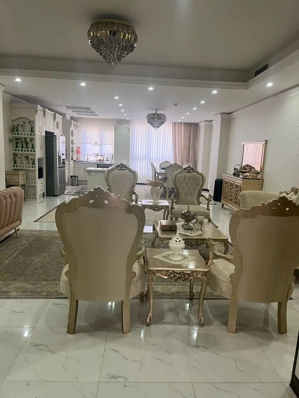 اجاره آپارتمان۱۴۰متری ۳خواب شهرک پاسداران