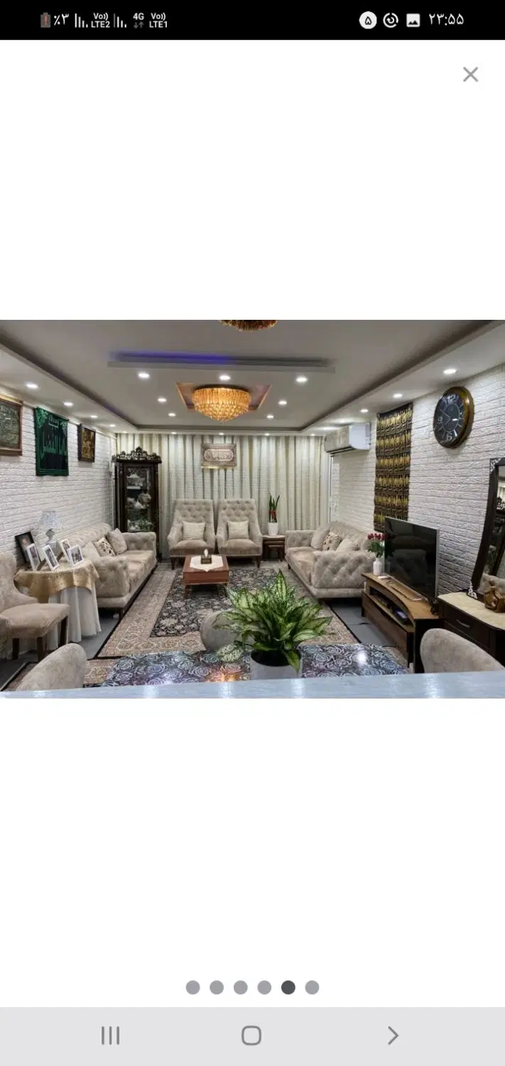 خونه ۷۵متری دارای آسانسور پارکینگ و انباری