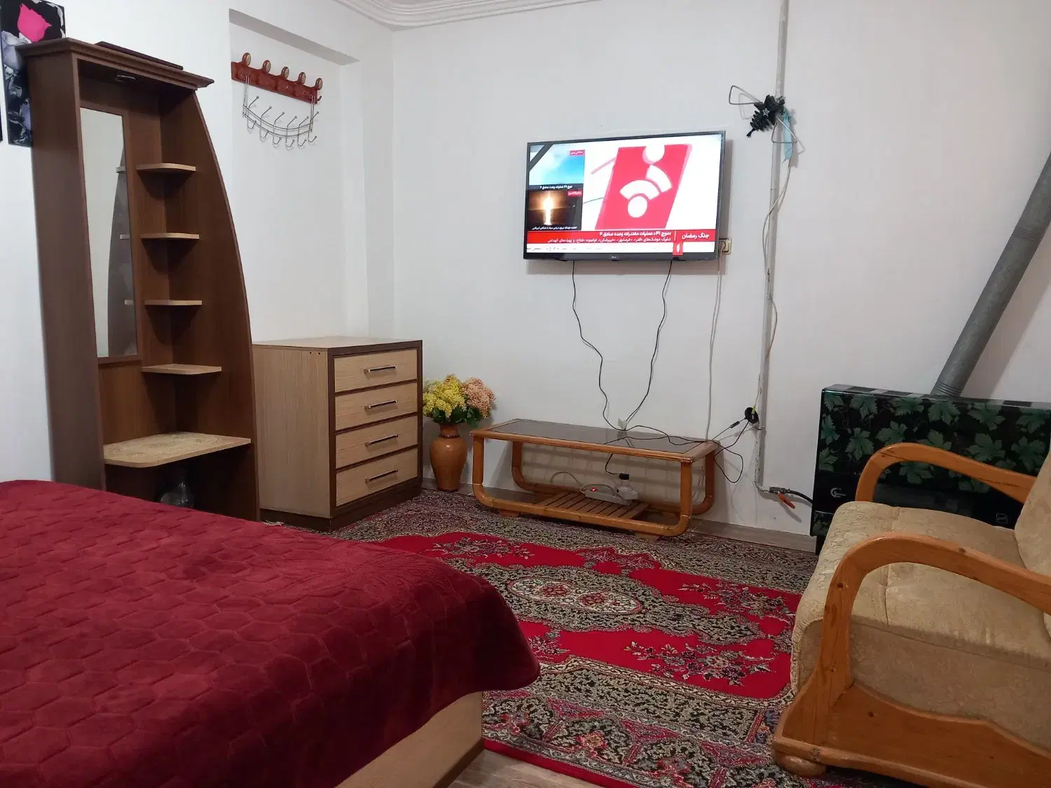 سوییت ویلای بهاردارای حیاط و پارکینگ درکوچصفهان