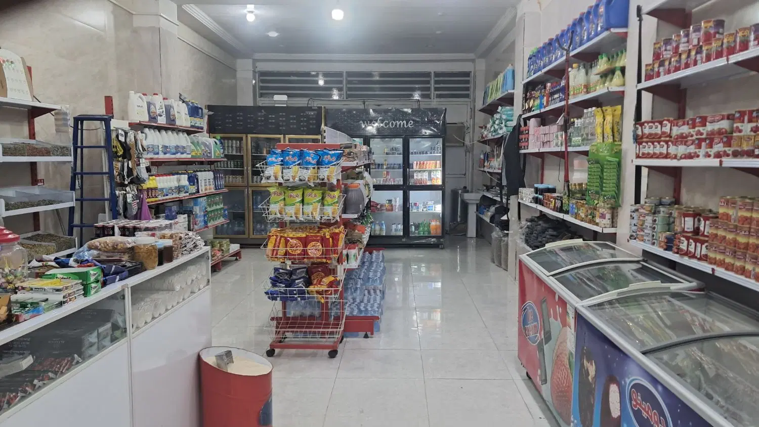 رهن واجاره سوپرمارکت باتجهیزات