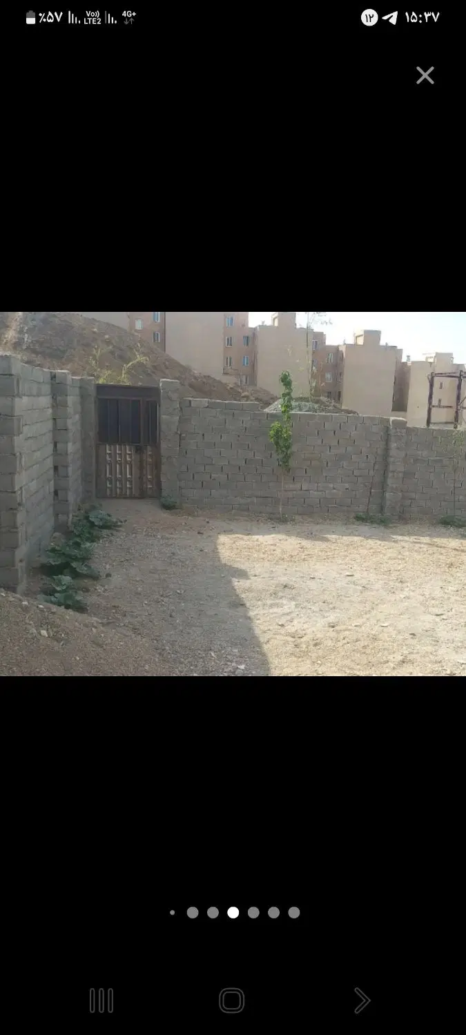 زمین چهار دیواری لاله صحرا رودهن