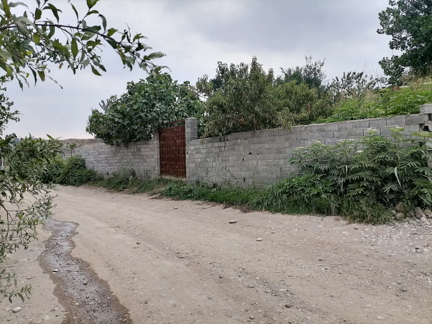 فروش یک قطعه زمین بافت روستایی