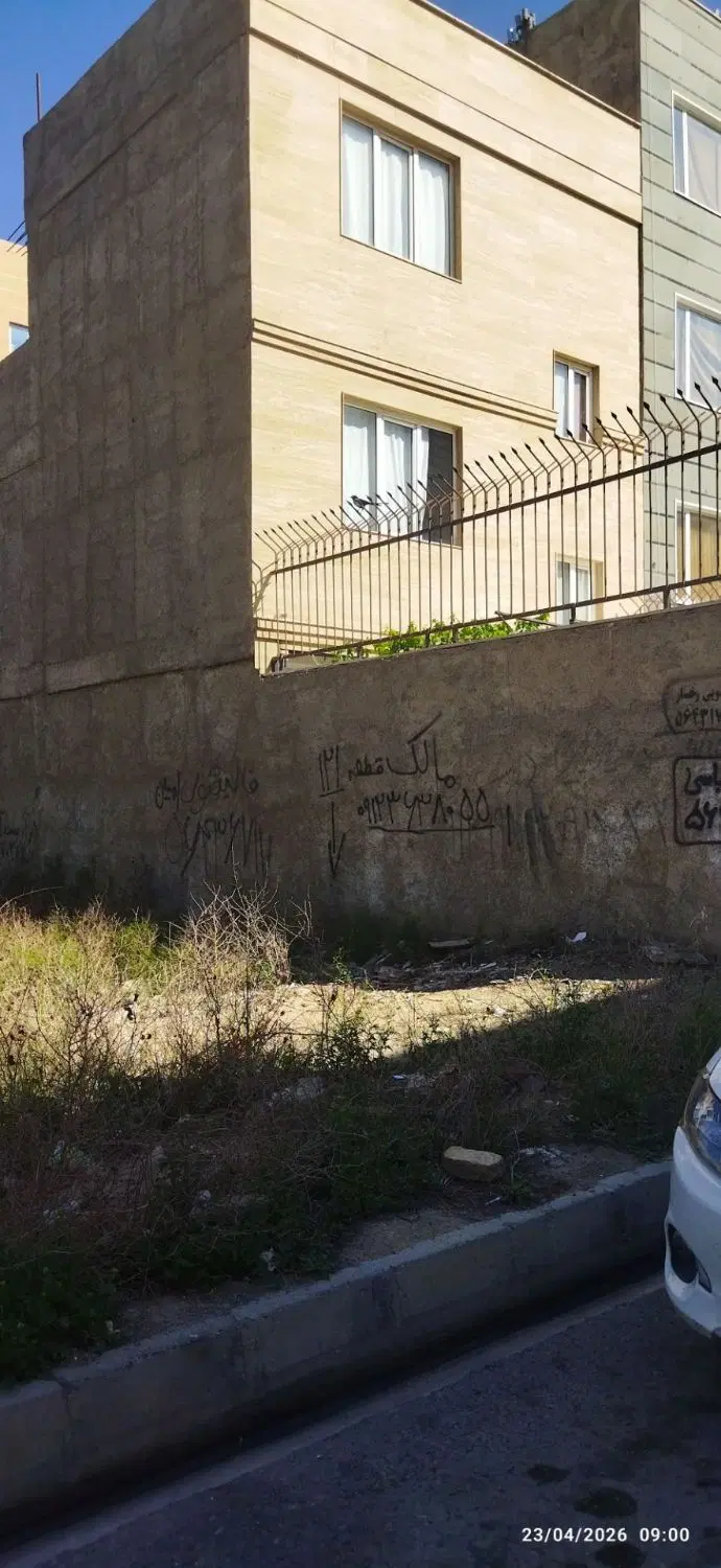 زمین ۱۴۰ متری شهرک شهرداریی یا( والفجر)