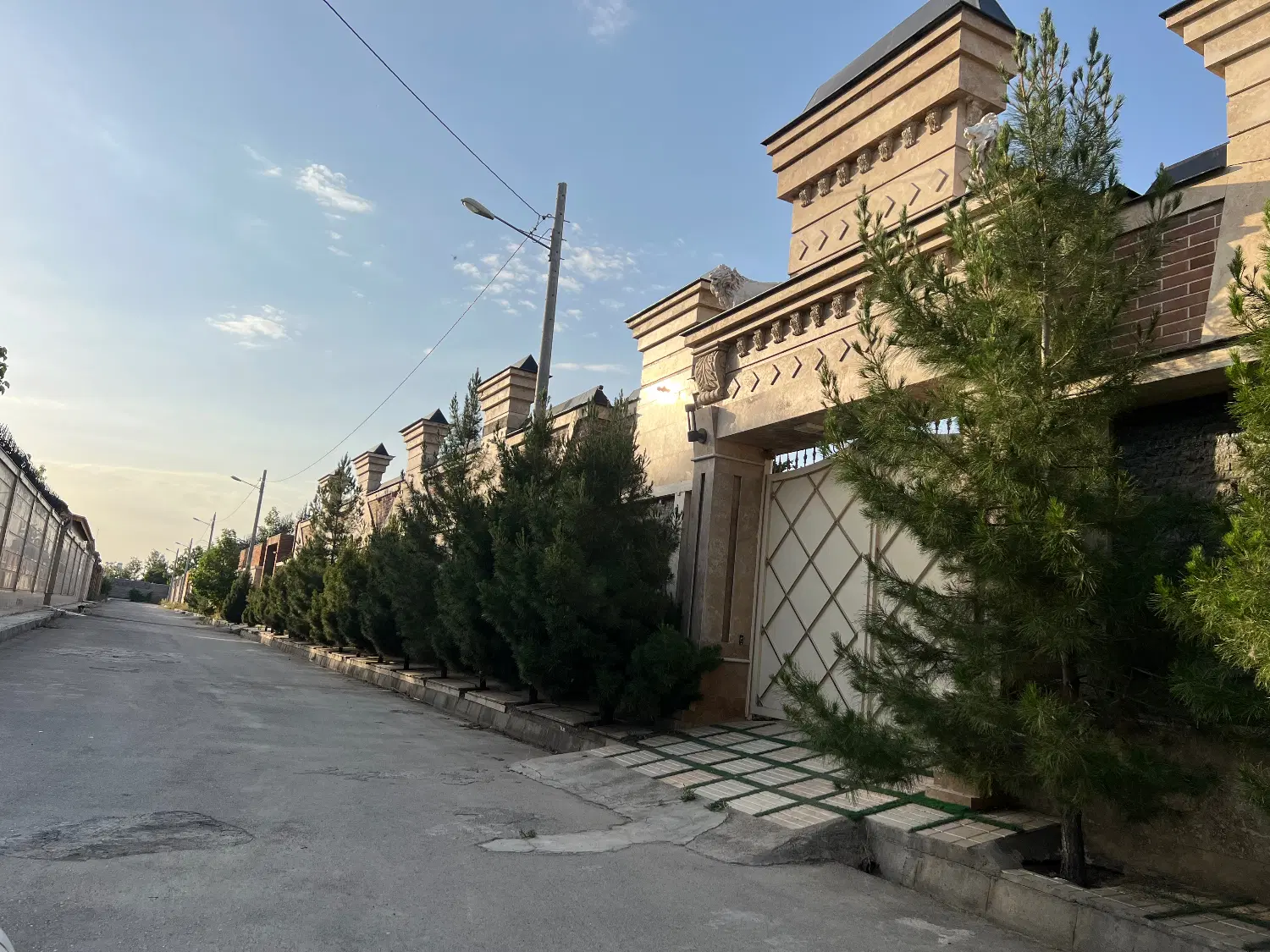 قطعات باغ ویلایی مجتمع کاج ساغروان متری ۸میلیون