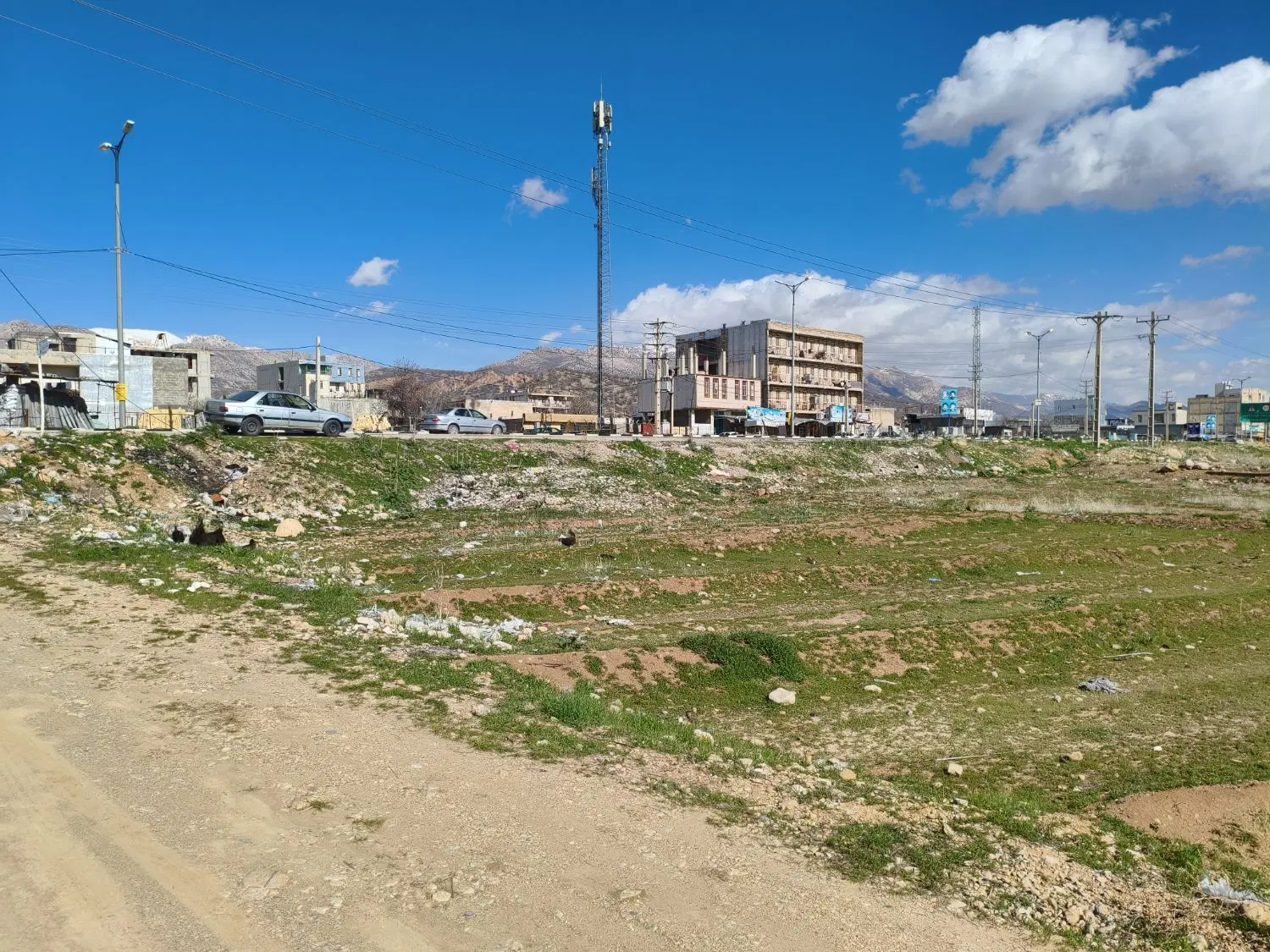 ۵۰۰ متر زمین تجاری.مسکونی دوبر مهریان.فروش.معاوضه